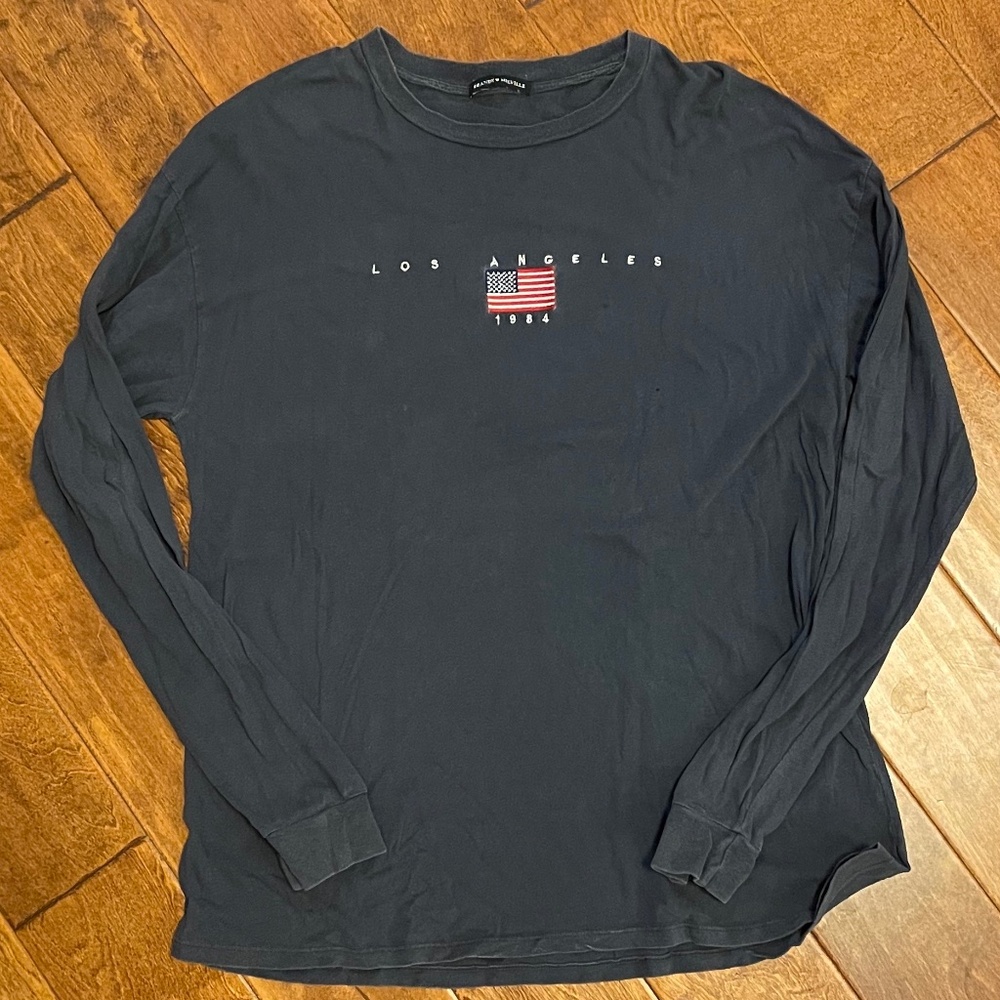 Brandy Melville Los Angeles 1984 Long Sleeve Shirt